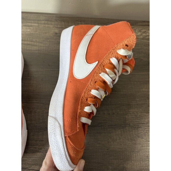Nike Blazer 77 Mid First Use Sneakers Men 10 Orange Retro Athleisure DC3433-800 main image 8